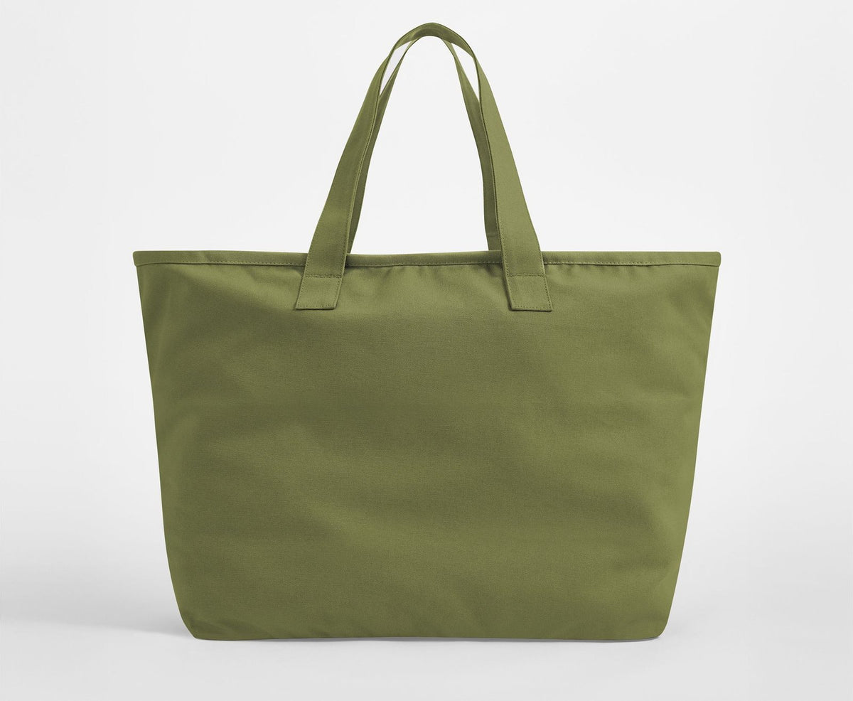 Grand sac shopping — coloris Bright Olive #Couleur_Bright-Olive