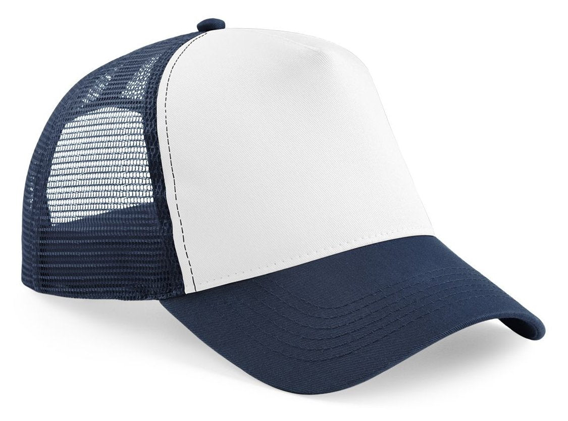 Junior trucker — coloris French Navy / White #Couleur_French-Navy-/-White