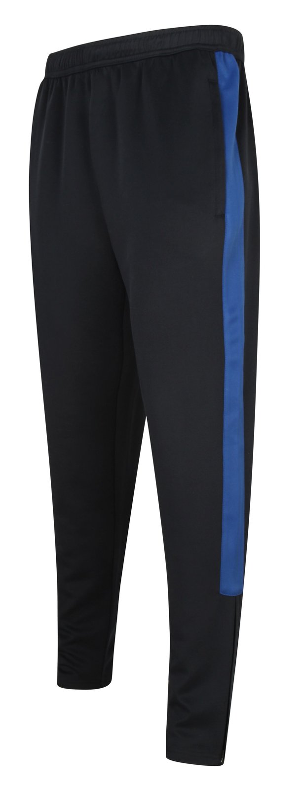 Pantalon de sport slim contrasté 250 g/m² — coloris Navy / Royal #Couleur_Navy-/-Royal