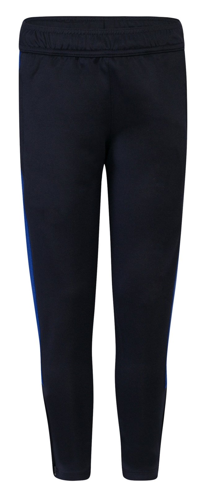 Pantalon de sport slim enfant contrasté 250 g/m²  — coloris Navy / Royal #Couleur_Navy-/-Royal