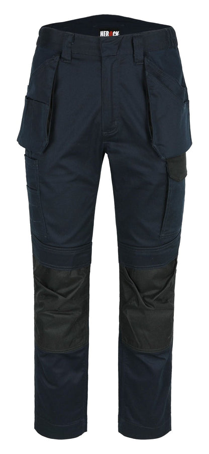 Pantalon stretch déperlant  — coloris Navy / Black #Couleur_Navy-/-Black