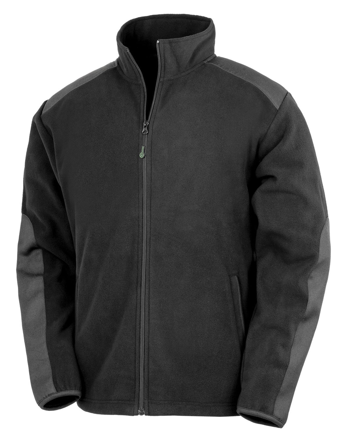Polaire épaisse en polyester recyclée  — coloris Black #Couleur_Black