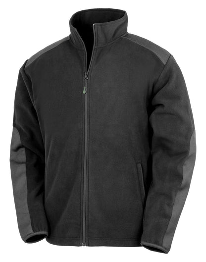 Polaire épaisse en polyester recyclée  — coloris Black #Couleur_Black