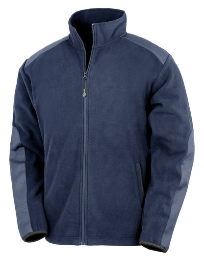 Polaire épaisse en polyester recyclée  — coloris Navy #Couleur_Navy
