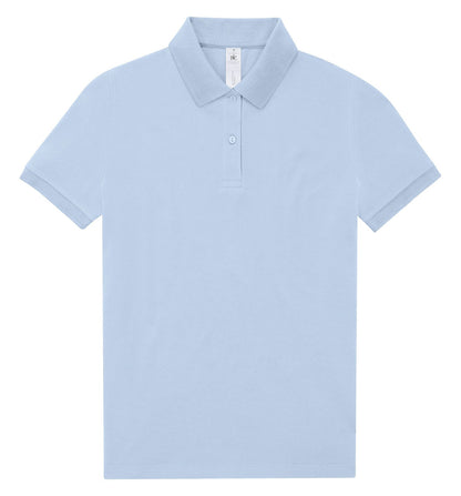 Polo femme 180 g/m² — coloris Blush Blue #Couleur_Blush-Blue