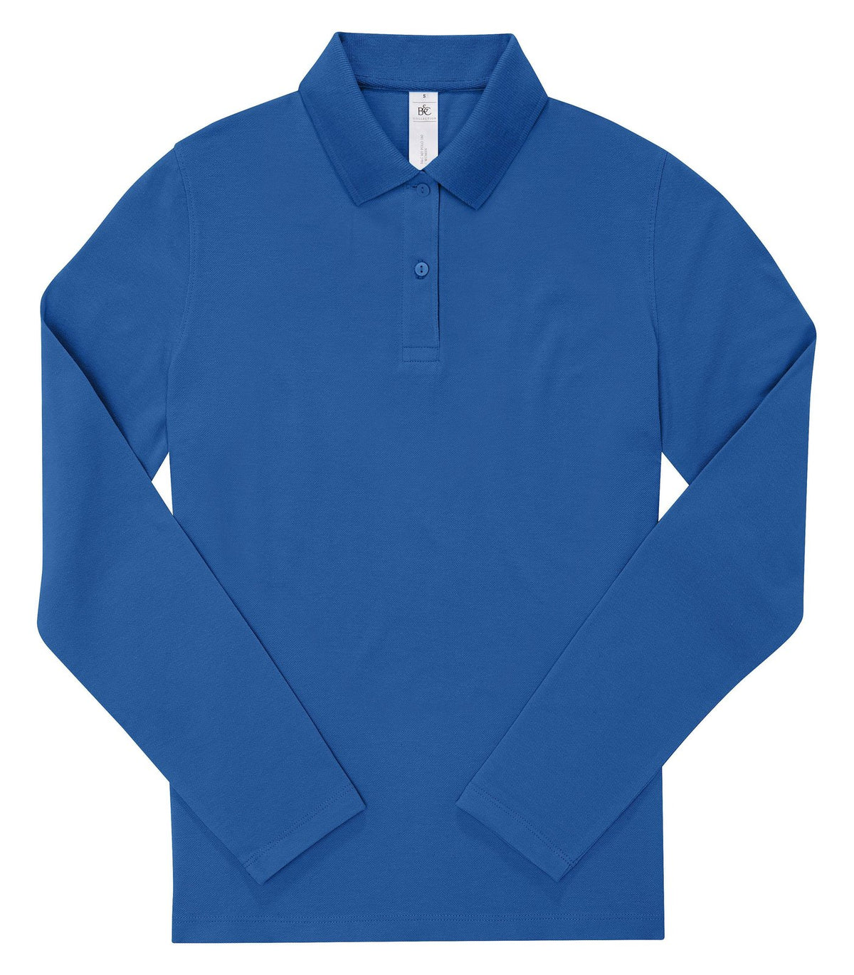 Polo femme manches longues 180 g/m² — coloris Royal Blue #Couleur_Royal-Blue