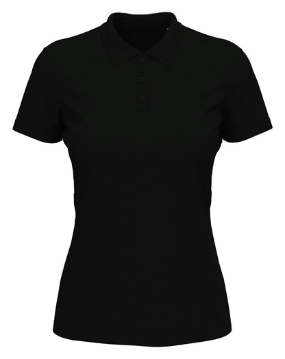 Polo femme  — coloris Black Opal #Couleur_Black-Opal
