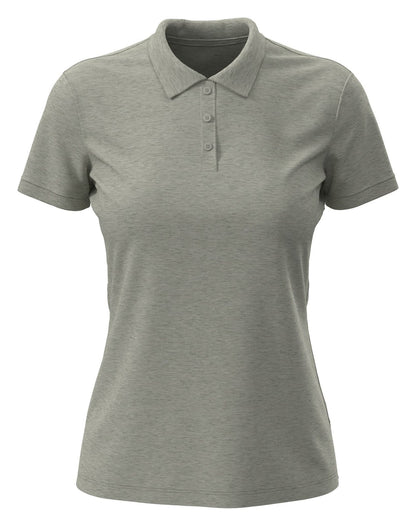 Polo femme  — coloris Grey Heather #Couleur_Grey-Heather