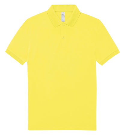 Polo homme 180 g/m² — coloris Solar Yellow #Couleur_Solar-Yellow
