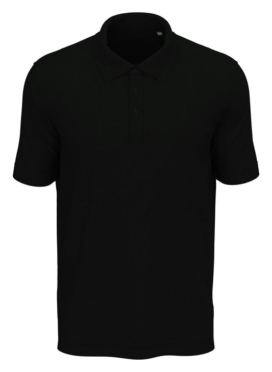 Polo homme 180 g/m² — STEDMAN LUX POLO MEN — coloris Black Opal #Couleur_Black-Opal