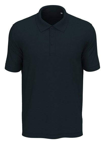 Polo homme 180 g/m² — STEDMAN LUX POLO MEN — coloris Blue Midnight #Couleur_Blue-Midnight