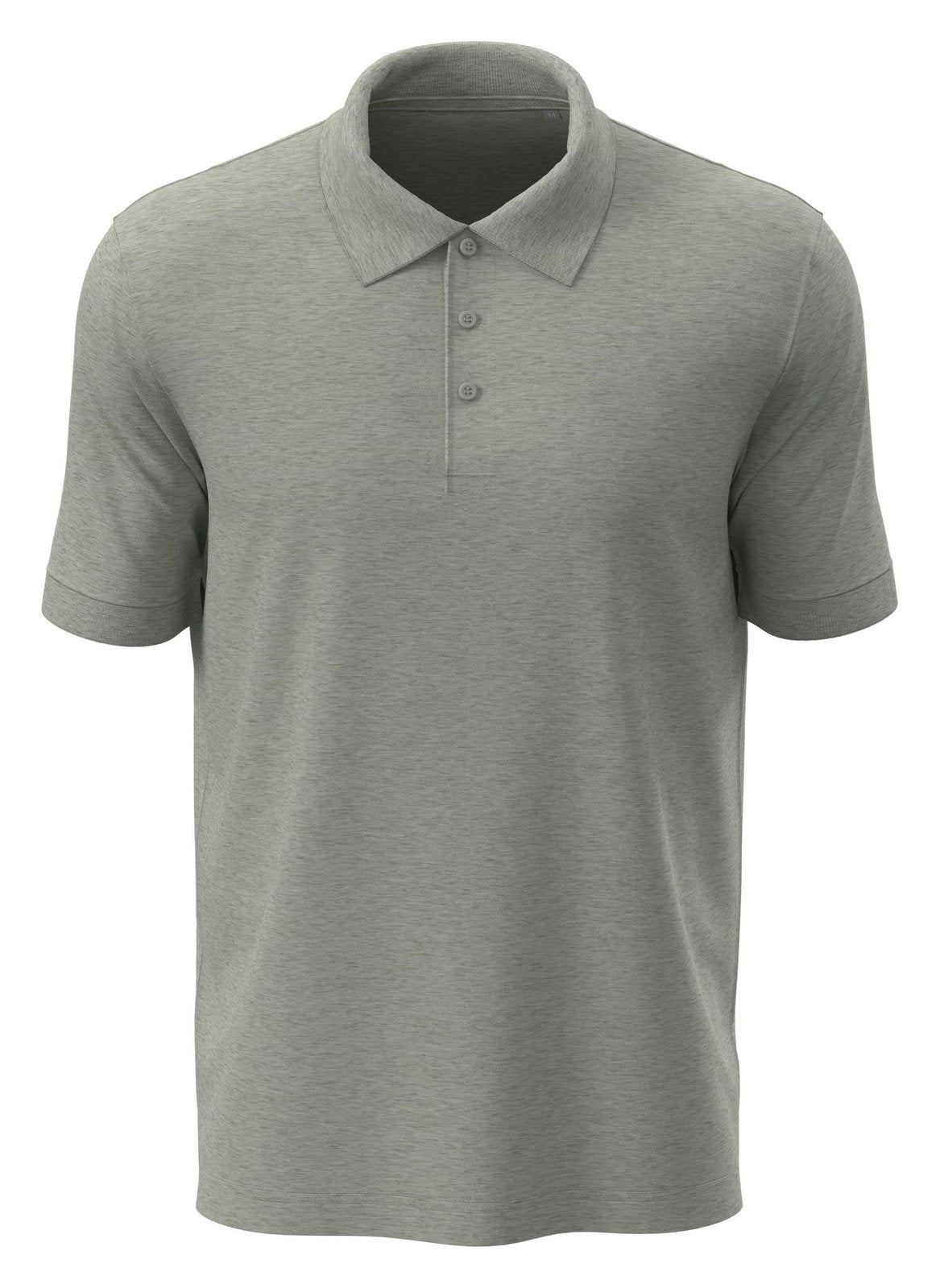 Polo homme 180 g/m² — STEDMAN LUX POLO MEN — coloris Grey Heather #Couleur_Grey-Heather