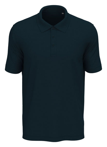 Polo homme 180 g/m² — STEDMAN LUX POLO MEN — coloris Marina Blue #Couleur_Marina-Blue