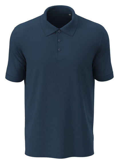 Polo homme 180 g/m² — STEDMAN LUX POLO MEN — coloris Navy Blue #Couleur_Navy-Blue