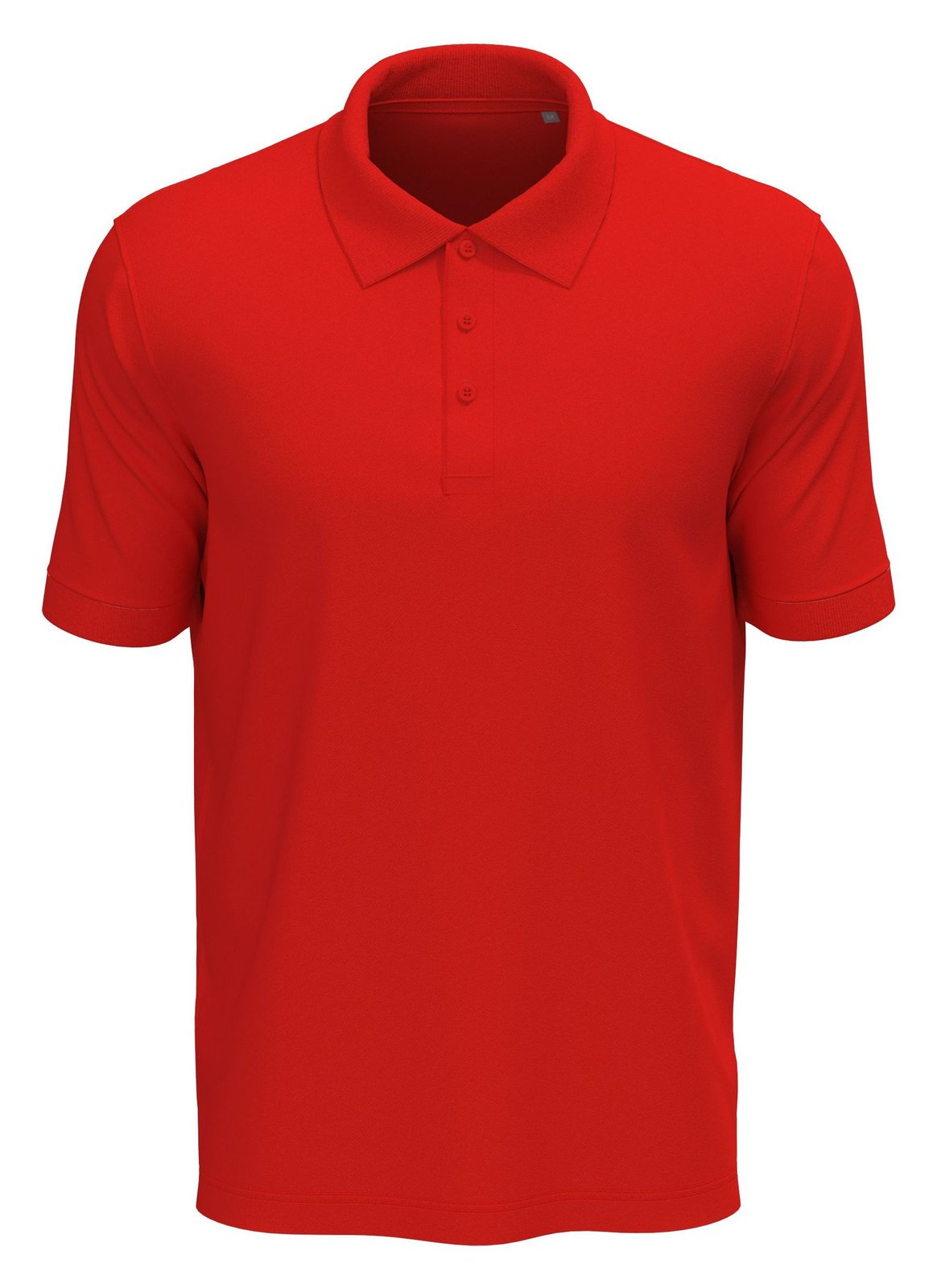 Polo homme 180 g/m² — STEDMAN LUX POLO MEN — coloris Scarlet Red #Couleur_Scarlet-Red