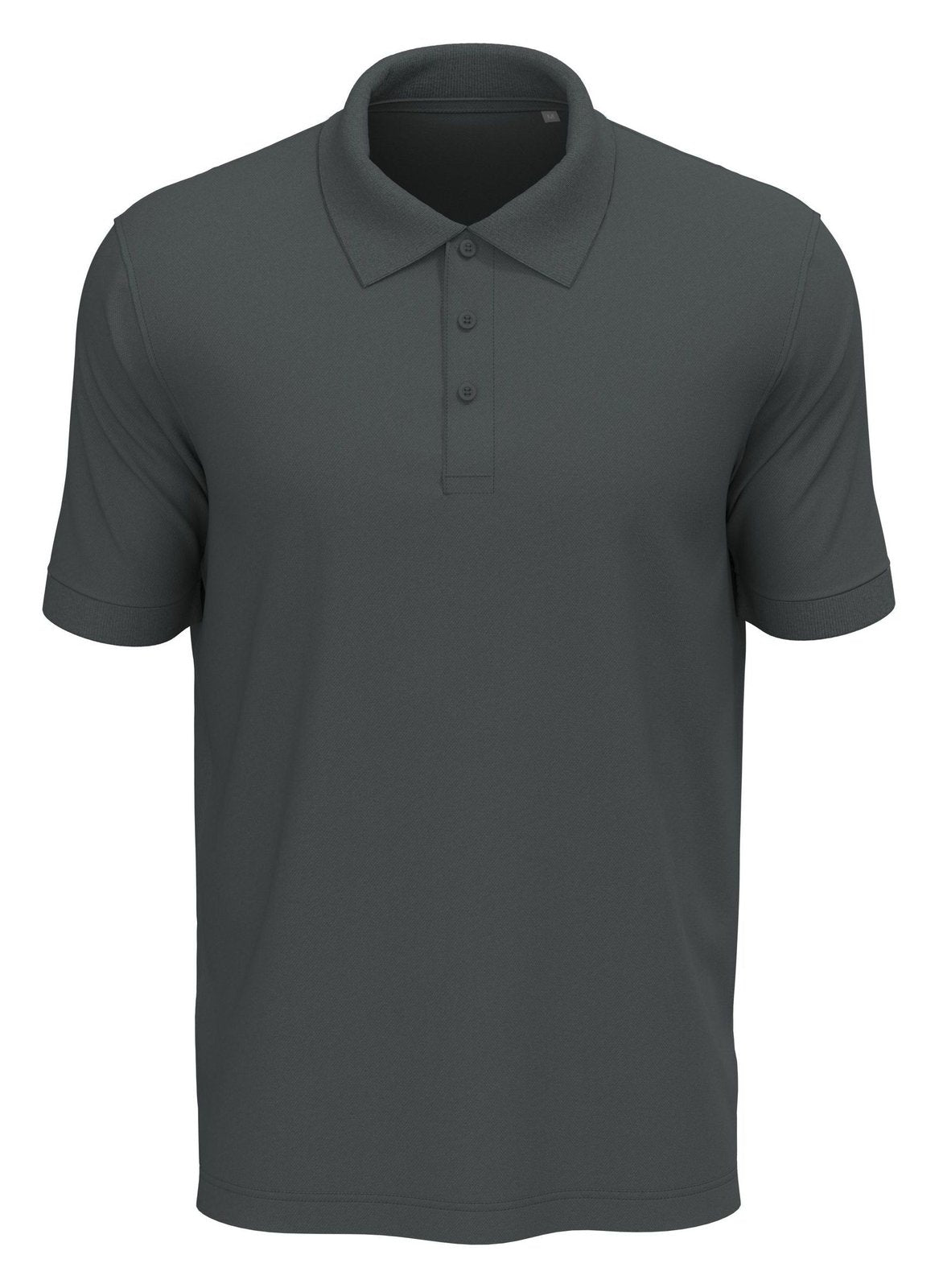 Polo homme 180 g/m² — STEDMAN LUX POLO MEN — coloris Slate Grey #Couleur_Slate-Grey
