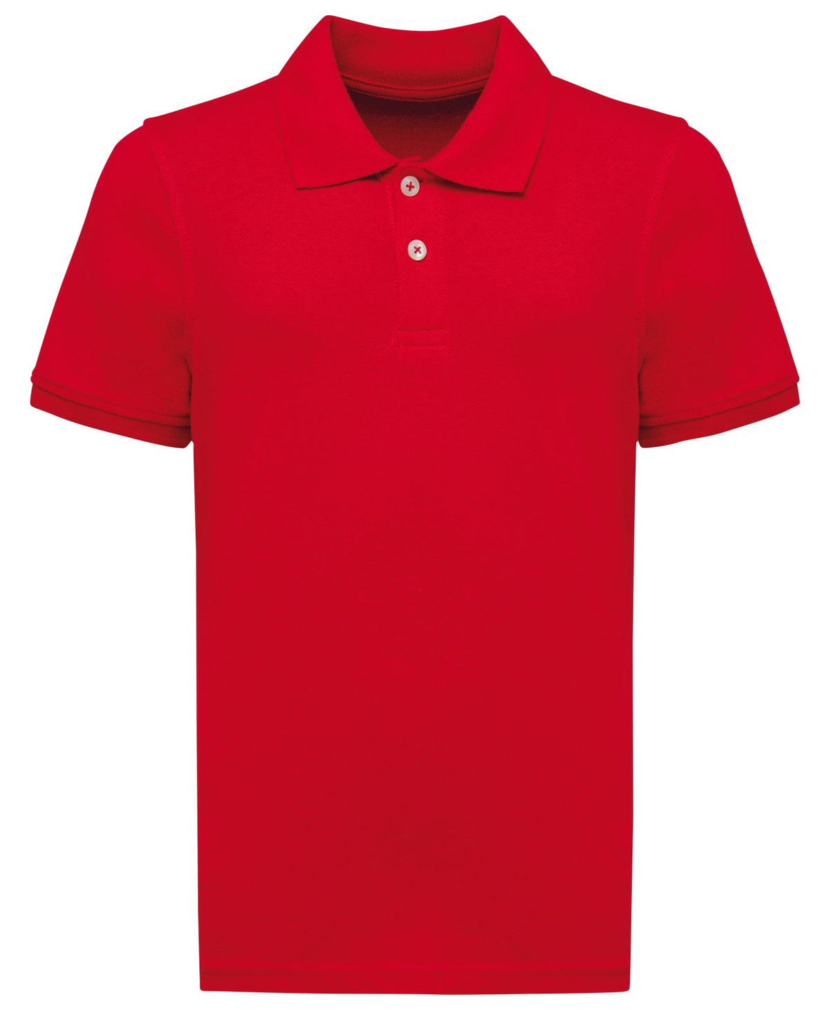 Polo manches courtes enfant — coloris Red #Couleur_Red