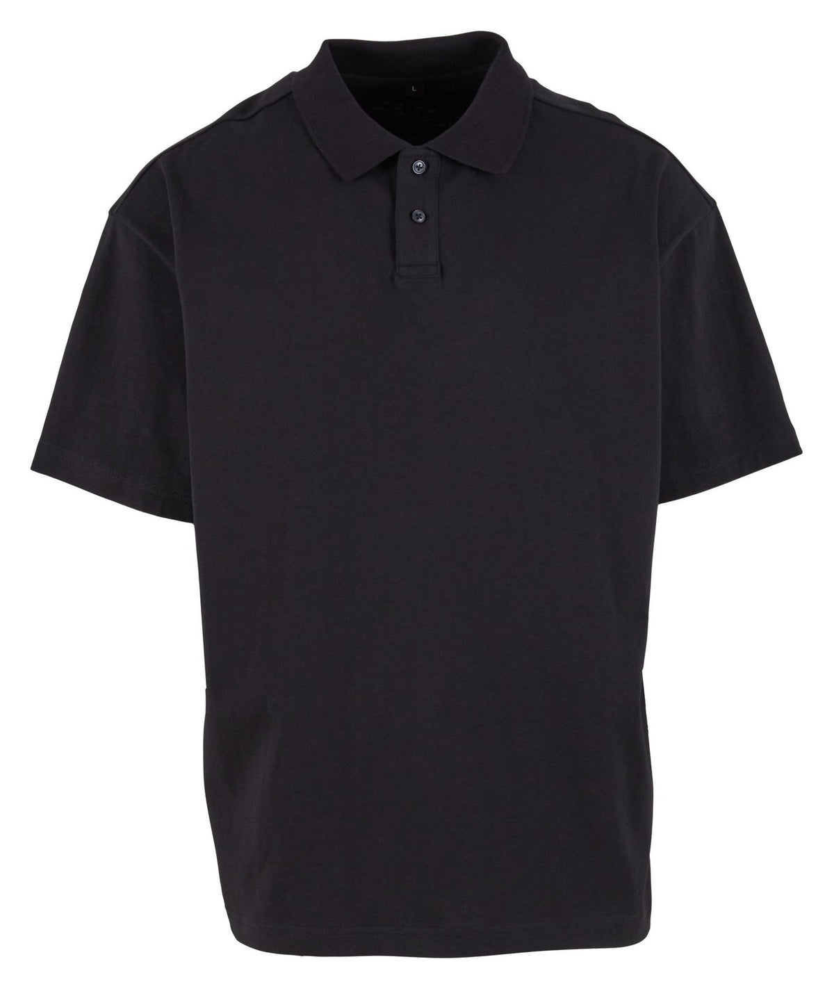 Polo oversize 240 g/m²  — coloris Black #Couleur_Black