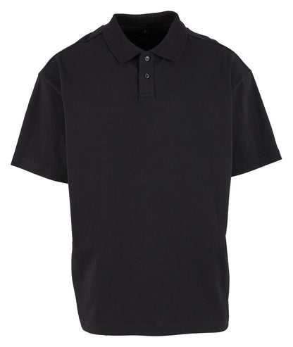 Polo oversize 240 g/m²  — coloris Black #Couleur_Black