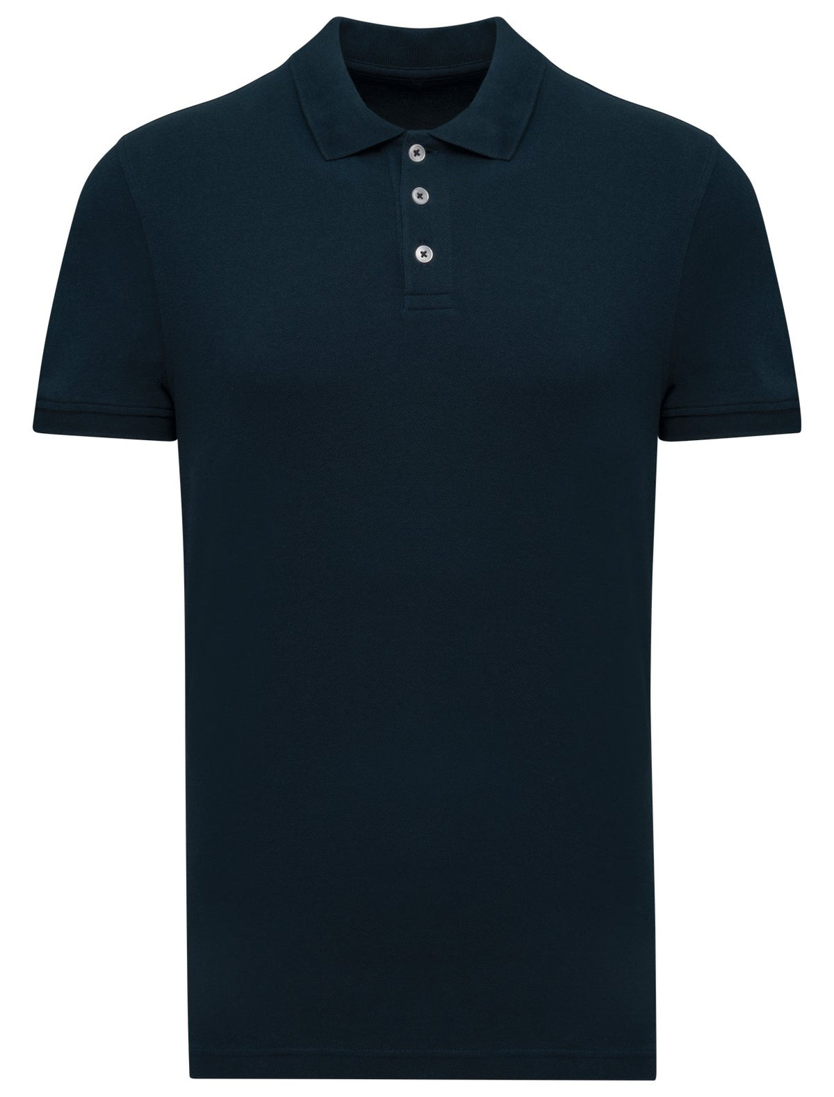 Polo piqué manches courtes homme — coloris Navy #Couleur_Navy