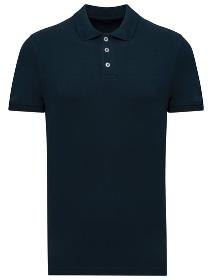 Polo piqué manches courtes homme — coloris Navy #Couleur_Navy
