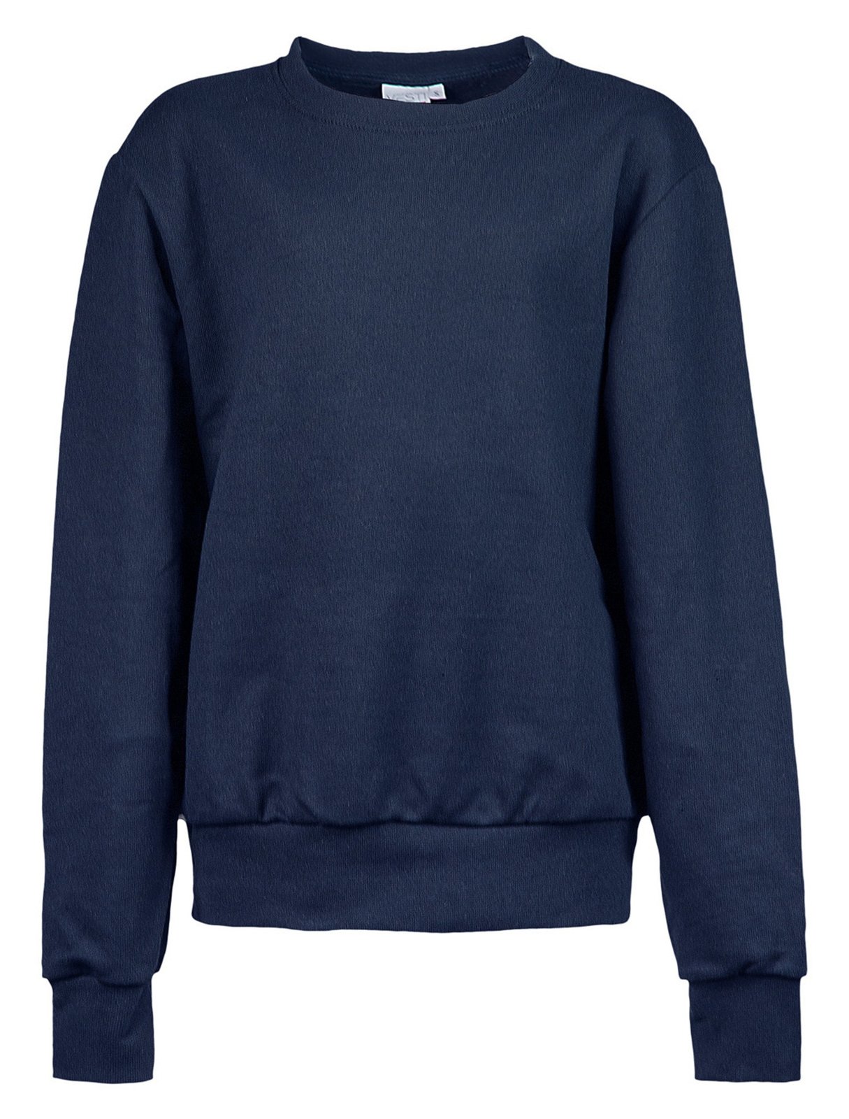 Pull col rond Enfant made in Europe — coloris Blue #Couleur_Blue