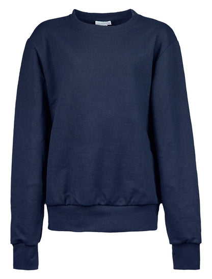 Pull col rond Enfant made in Europe — coloris Blue #Couleur_Blue