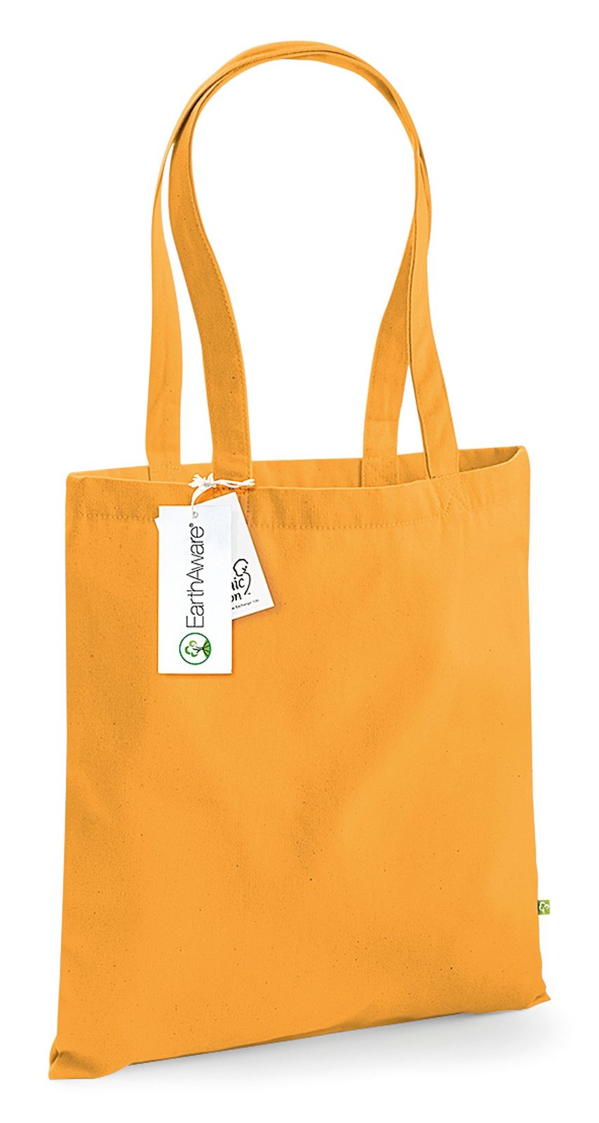 Sac en coton canvas organique  — coloris Amber #Couleur_Amber