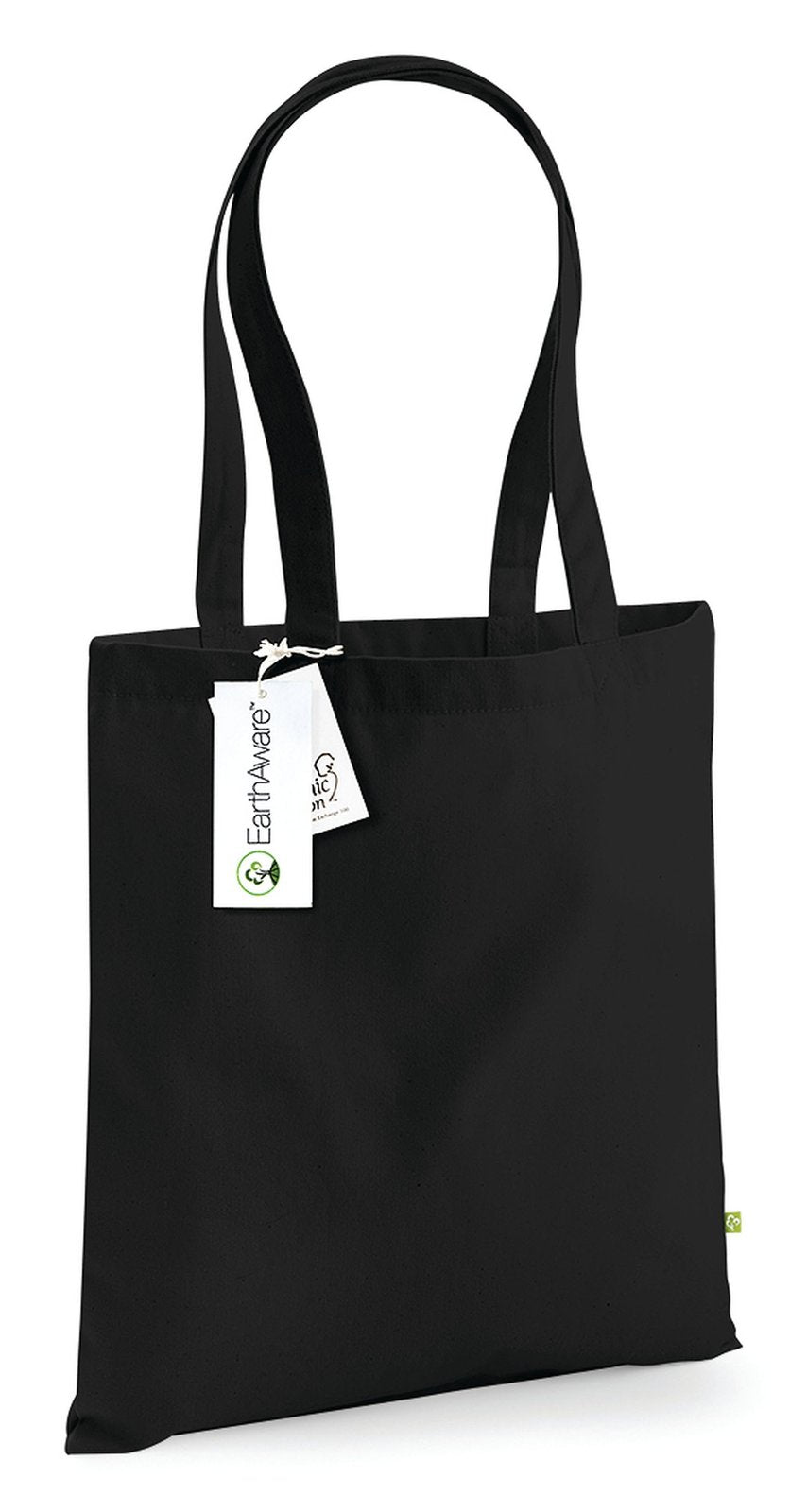 Sac en coton canvas organique  — coloris Black #Couleur_Black