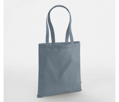 Sac en coton canvas organique  — coloris Dusty Blue #Couleur_Dusty-Blue
