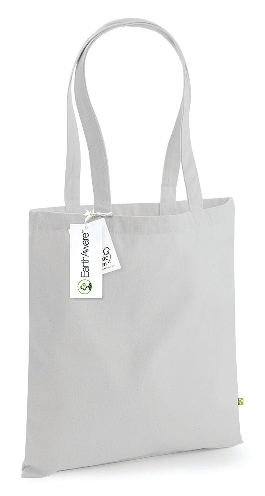 Sac en coton canvas organique  — coloris Light Grey #Couleur_Light-Grey
