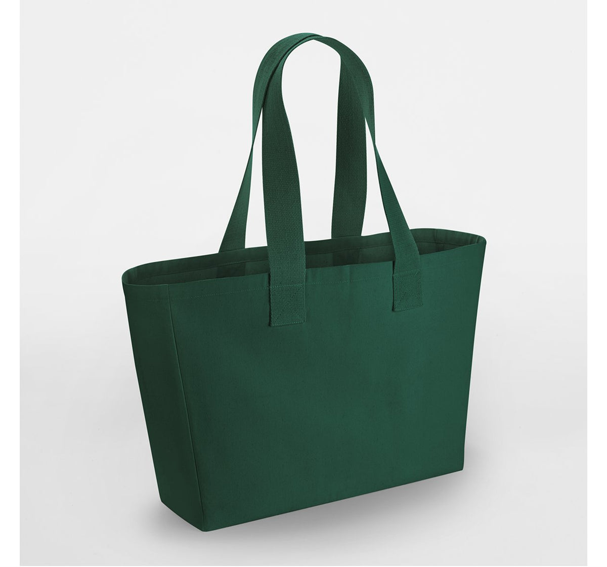 Sac fourre-tout en toile — coloris Bottle Green #Couleur_Bottle-Green