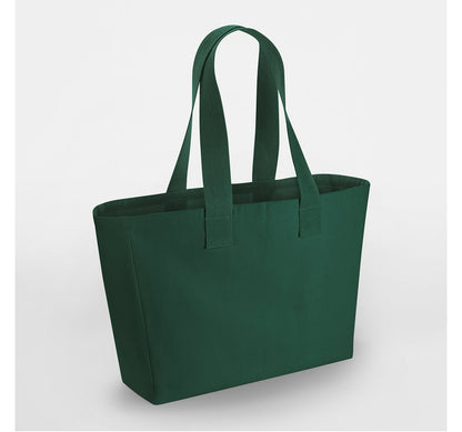 Sac fourre-tout en toile — coloris Bottle Green #Couleur_Bottle-Green