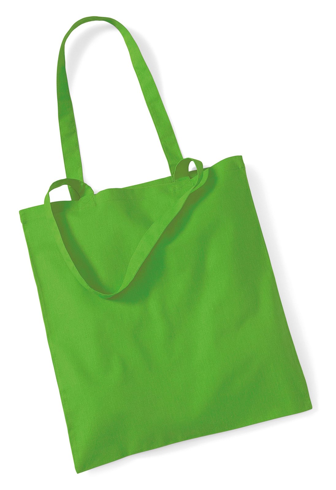 Sac shopping coton 140 g/m²  — coloris Apple Green #Couleur_Apple-Green