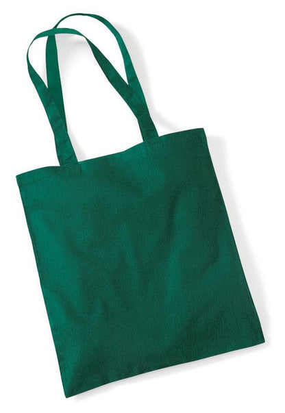 Sac shopping coton 140 g/m²  — coloris Bottle Green #Couleur_Bottle-Green