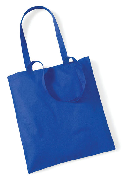 Sac shopping coton 140 g/m²  — coloris Bright Royal #Couleur_Bright-Royal