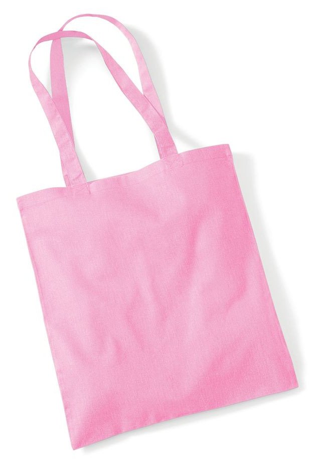 Sac shopping coton 140 g/m²  — coloris Classic Pink #Couleur_Classic-Pink