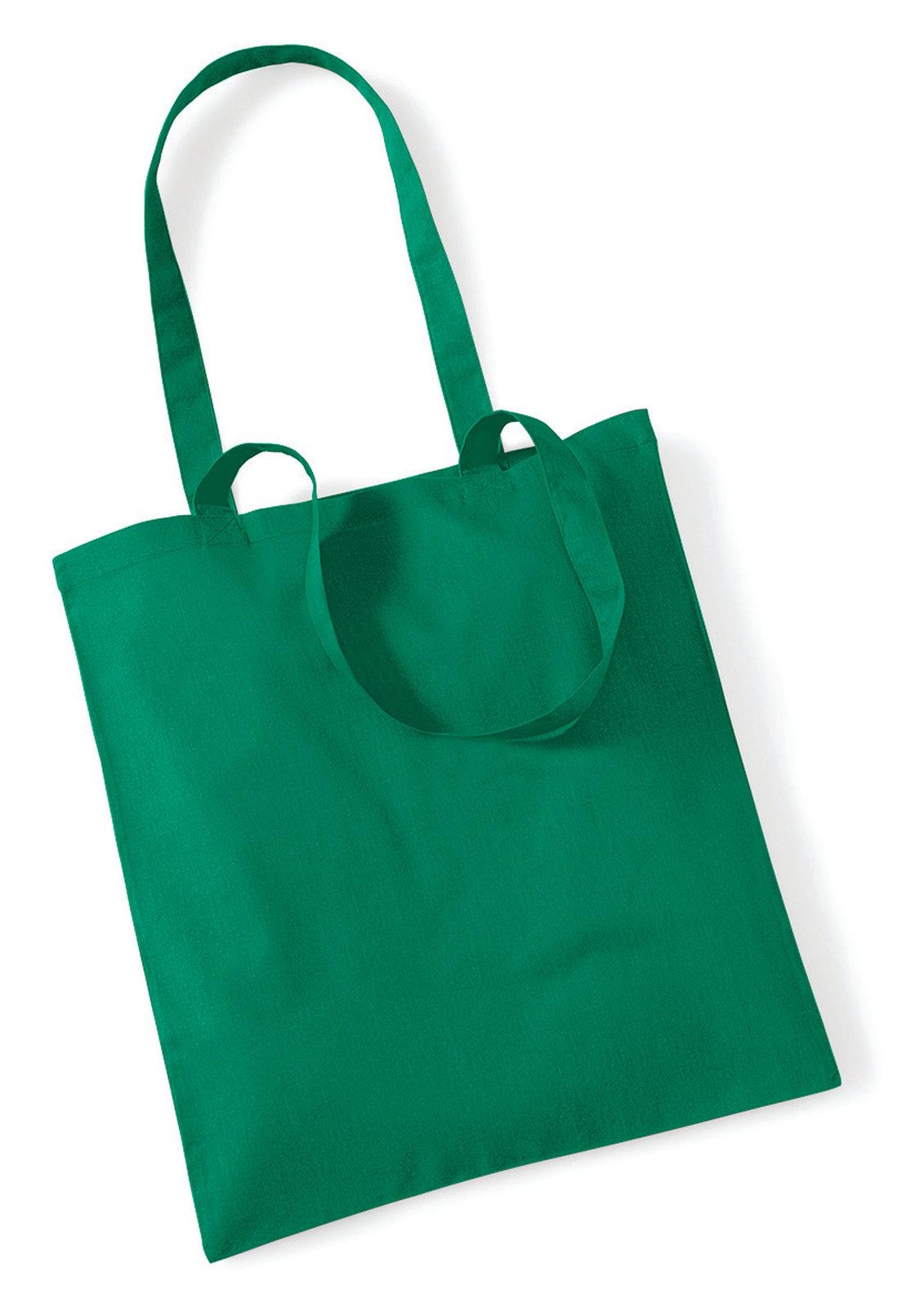 Sac shopping coton 140 g/m²  — coloris Kelly Green #Couleur_Kelly-Green