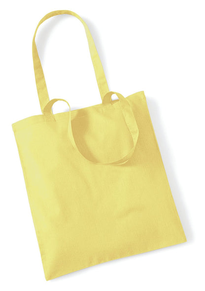Sac shopping coton 140 g/m²  — coloris Lemon #Couleur_Lemon