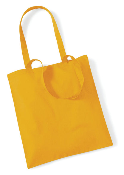 Sac shopping coton 140 g/m²  — coloris Mustard #Couleur_Mustard