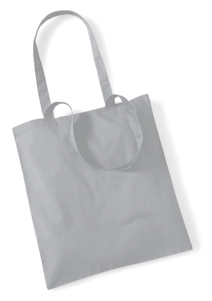 Sac shopping coton 140 g/m²  — coloris Pure Grey #Couleur_Pure-Grey