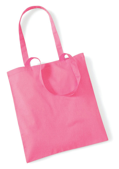 Sac shopping coton 140 g/m²  — coloris True Pink #Couleur_True-Pink