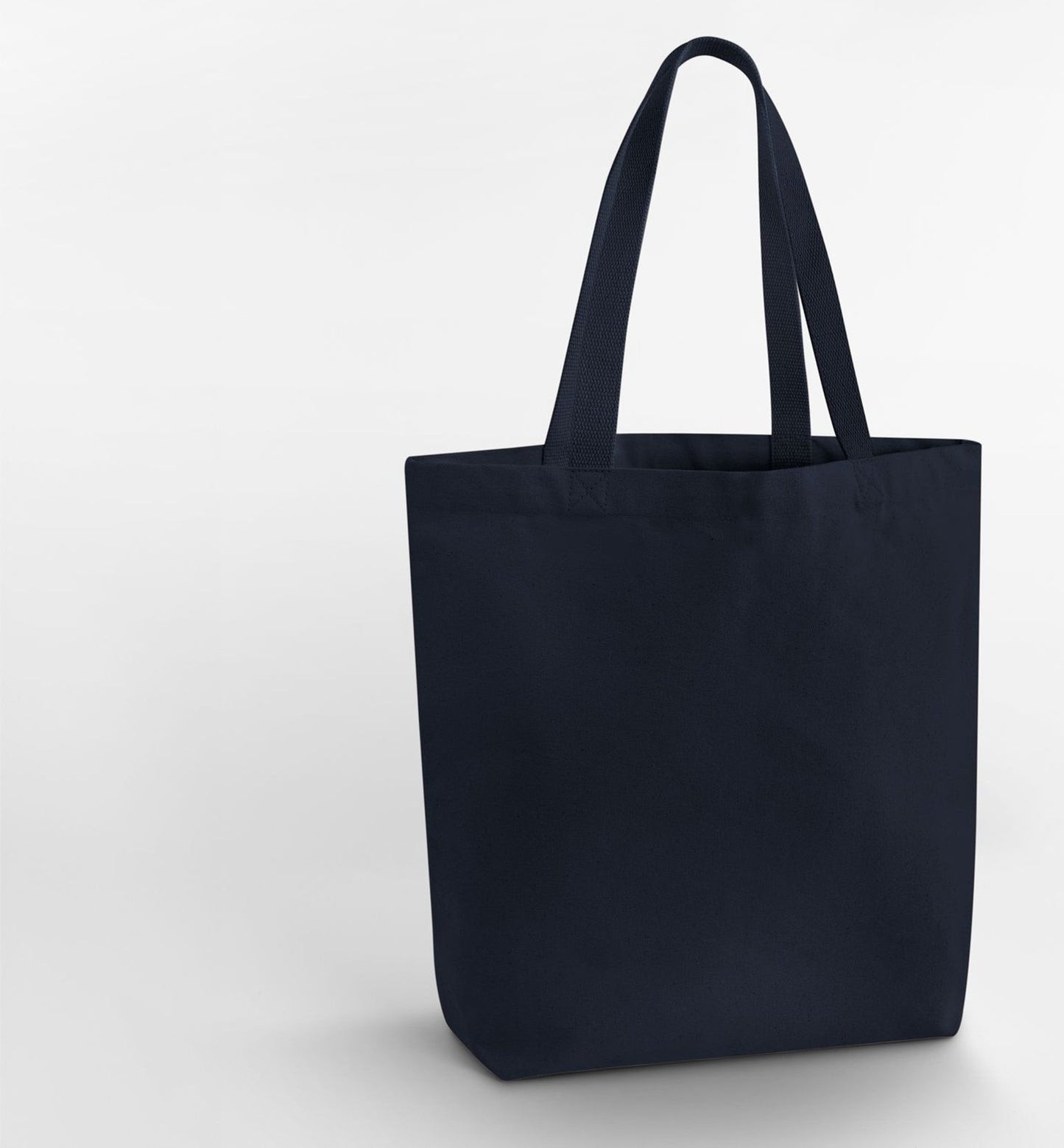 Sac shopping en coton lourd  — coloris French Navy #Couleur_French-Navy