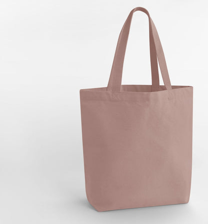 Sac shopping en coton lourd  — coloris Rose Pink #Couleur_Rose-Pink