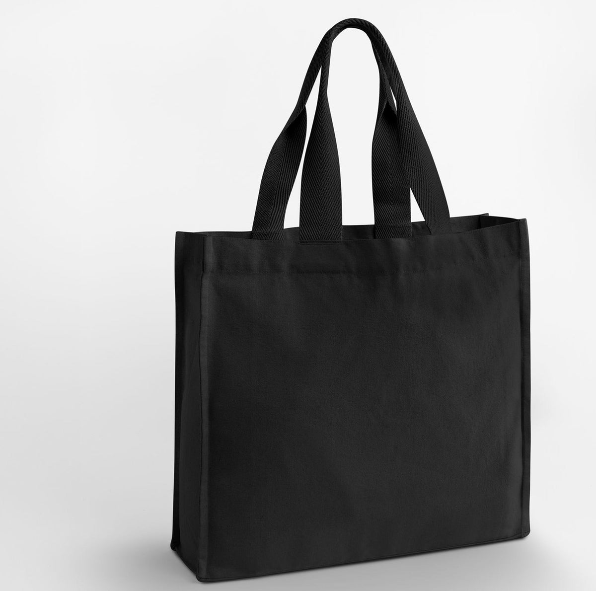 Sac shopping fermeture magnétique  — coloris Black #Couleur_Black