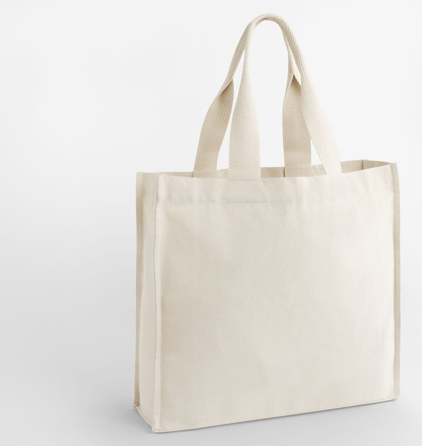 Sac shopping fermeture magnétique  — coloris Natural #Couleur_Natural