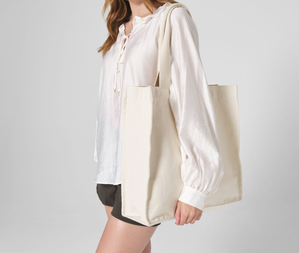 Sac shopping fermeture magnétique 