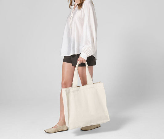 Sac shopping fermeture magnétique