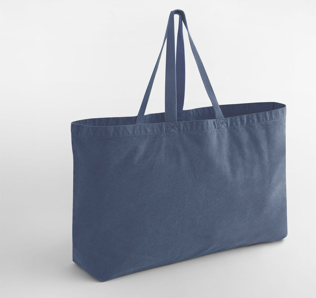 Sac shopping grand volume  — coloris Vintage Denim #Couleur_Vintage-Denim