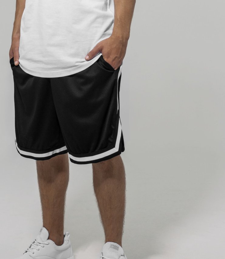 Short bicolore maille filet 130 g/m² 